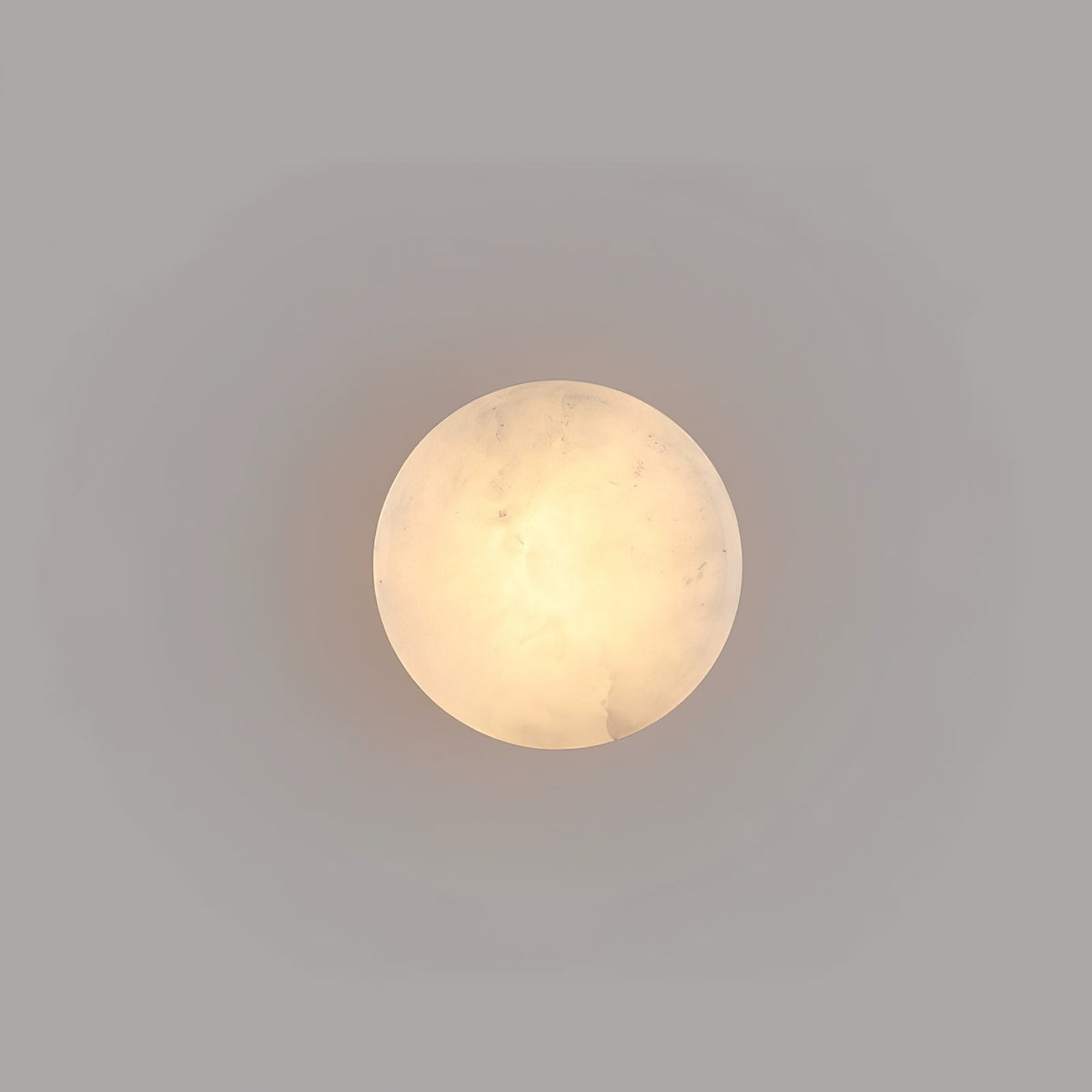 Cylindrical Alabaster Wall Light, Hardwired Wall Sconce, detail 23