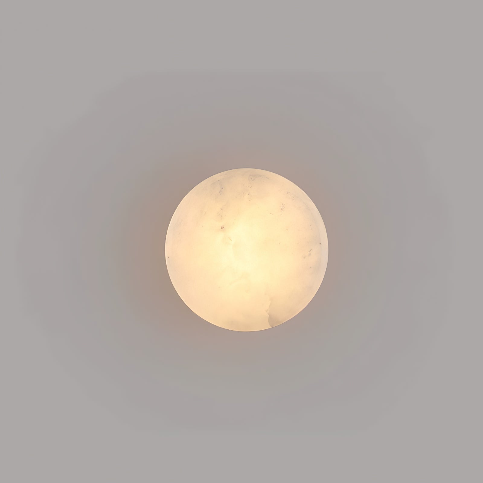 Cylindrical Alabaster Wall Light, Hardwired Wall Sconce, detail 23
