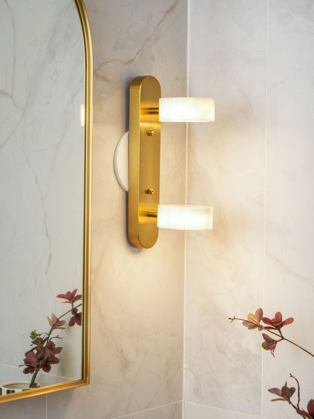Traviso Trio Vanity Fixture, Bathroom Vanity Light, detail 6