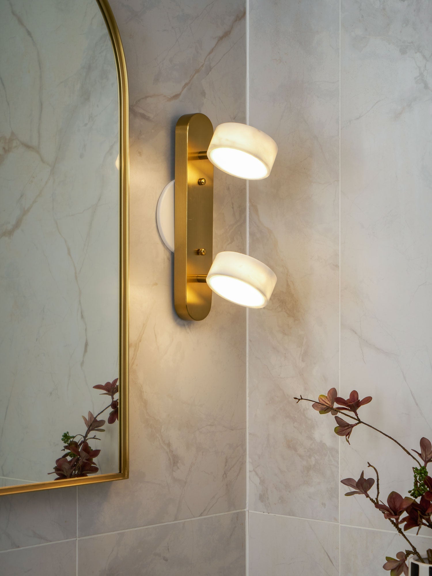 Traviso Trio Vanity Fixture, Bathroom Vanity Light, detail 11