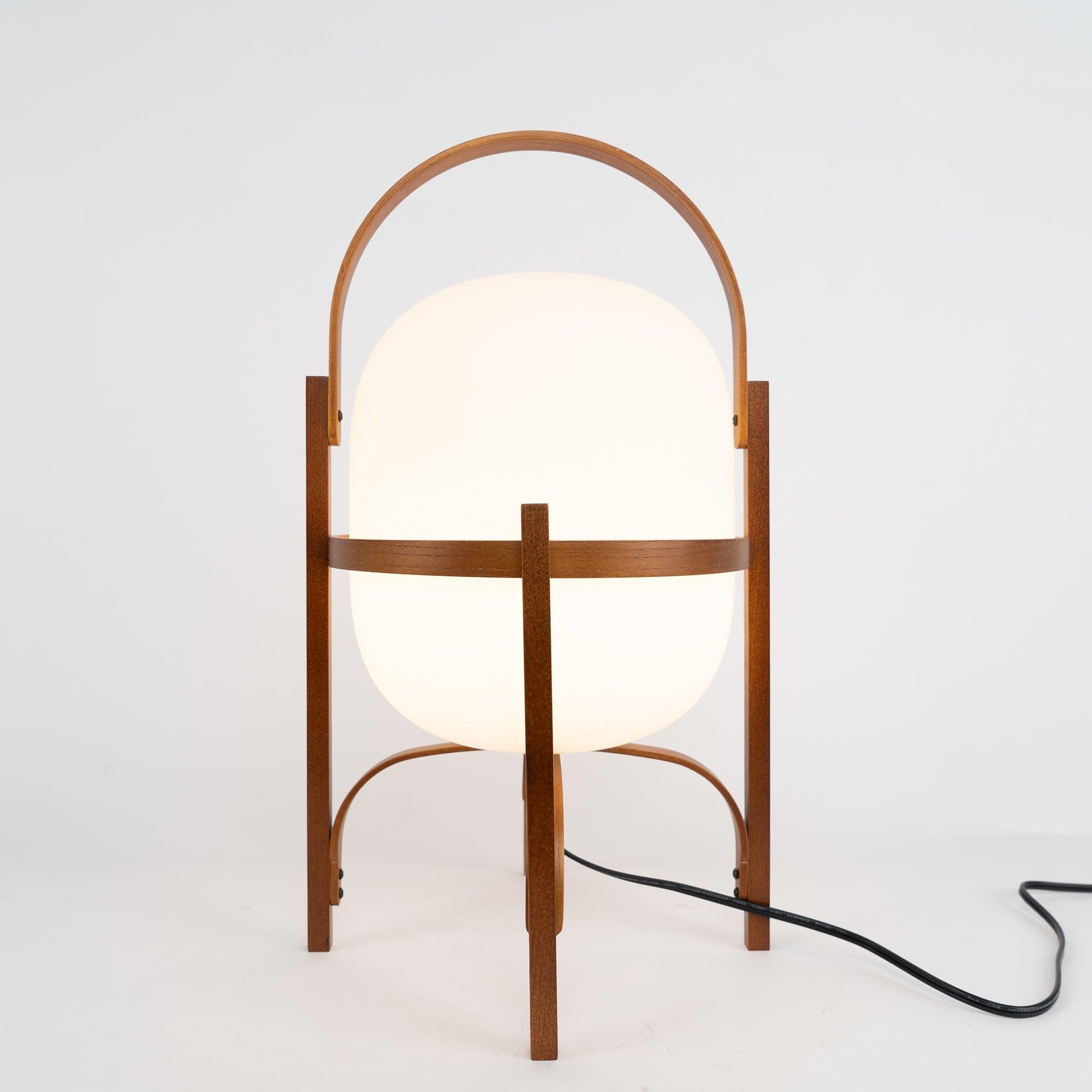 Portable Lantern Glass Table Light, Bedside Table Lamp, detail 40