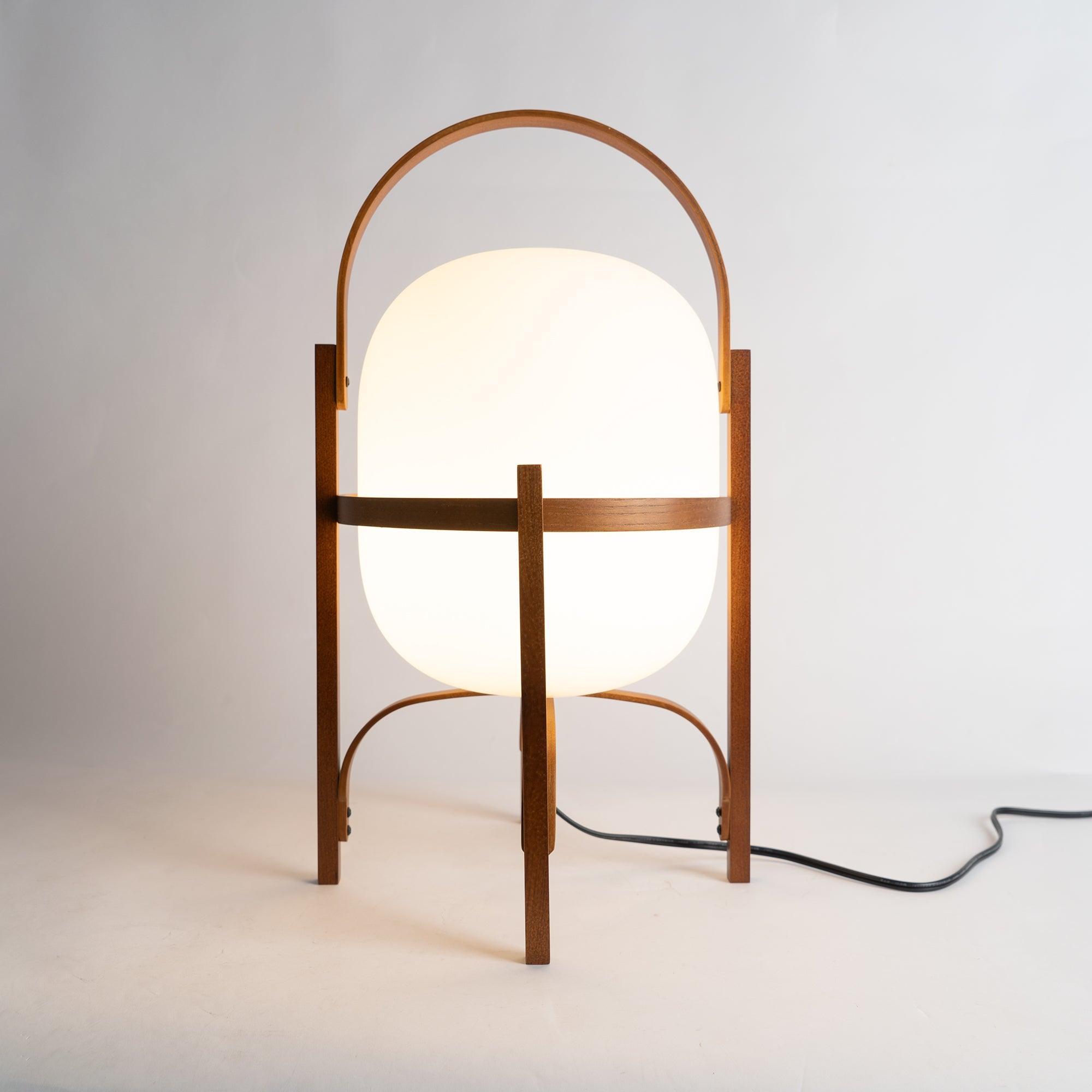 Portable Lantern Glass Table Light, Bedside Table Lamp, detail 41