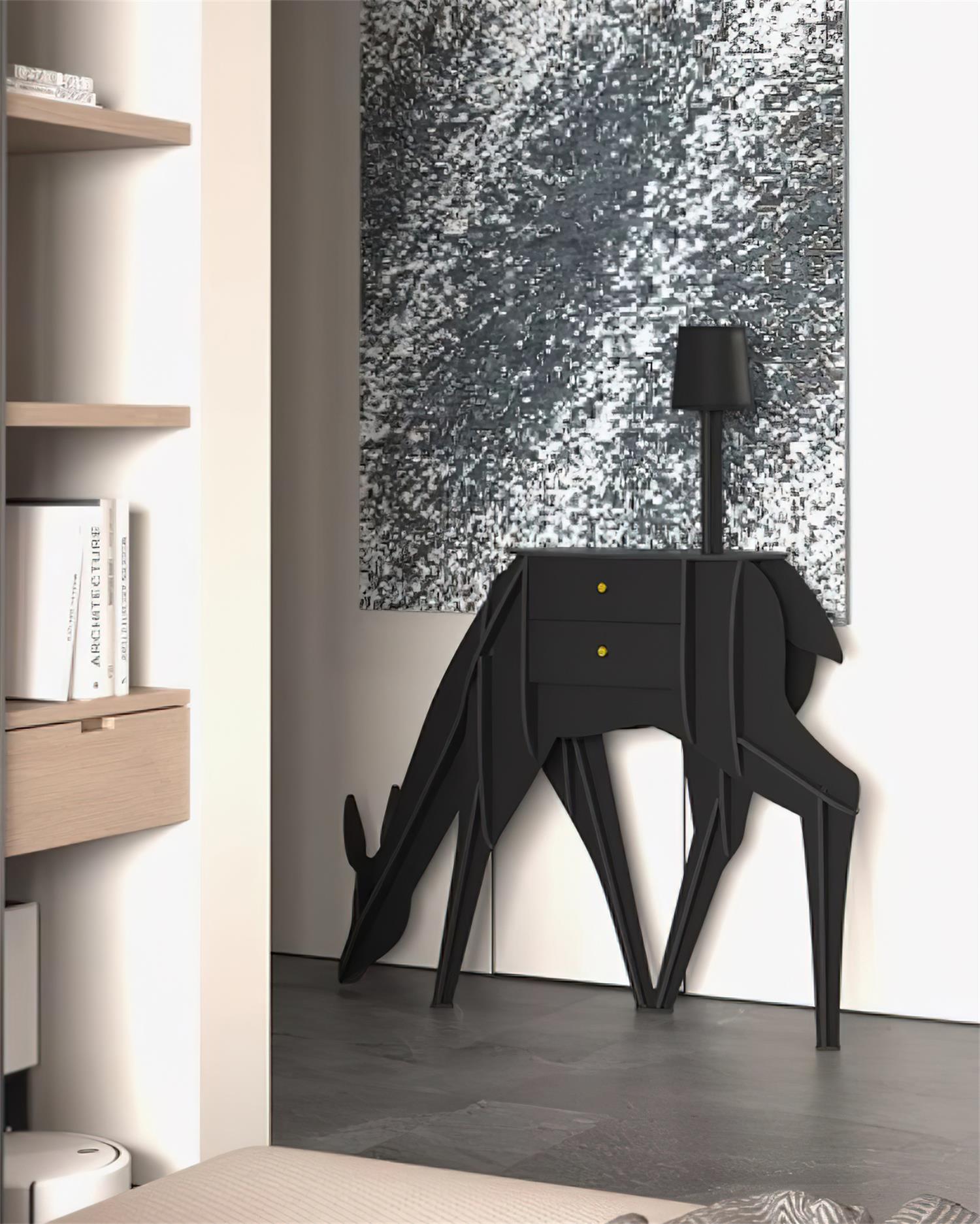 Deer Art Floor Light, Floor Lamp, detail 4