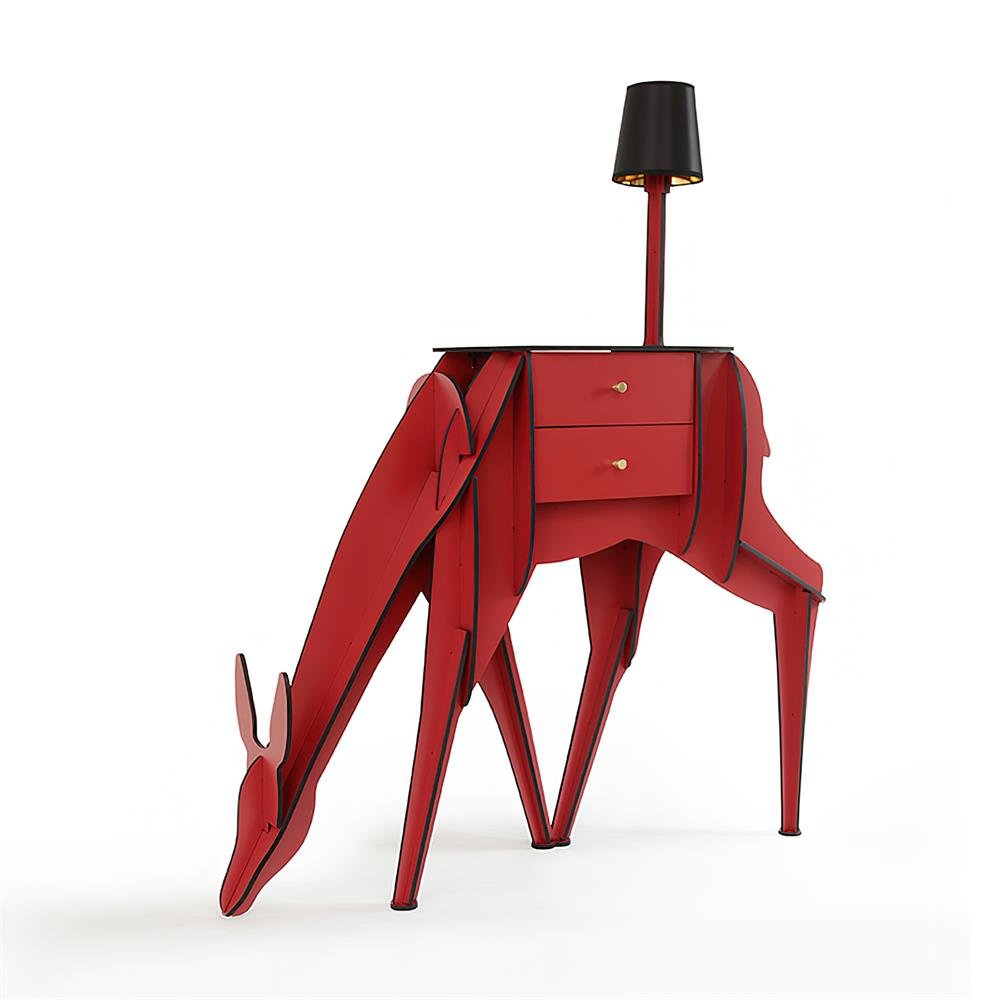 Deer Art Floor Light, Floor Lamp, detail 17