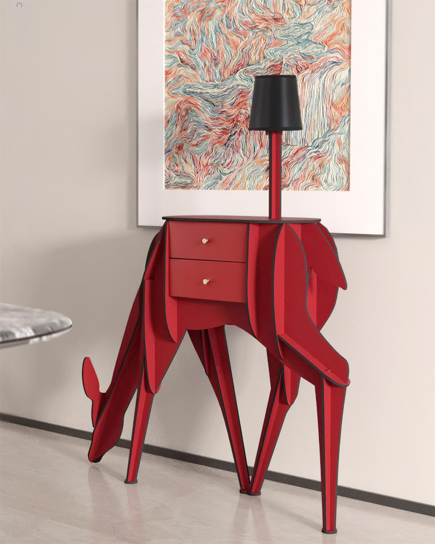 Deer Art Floor Light, Floor Lamp, detail 9