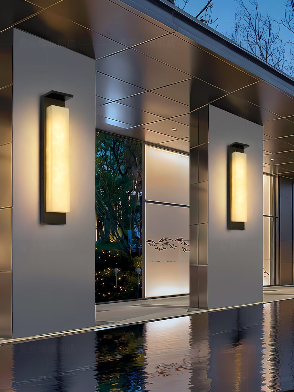 Delaney Exterior Wall Light, Outdoor Wall Light, detail 3