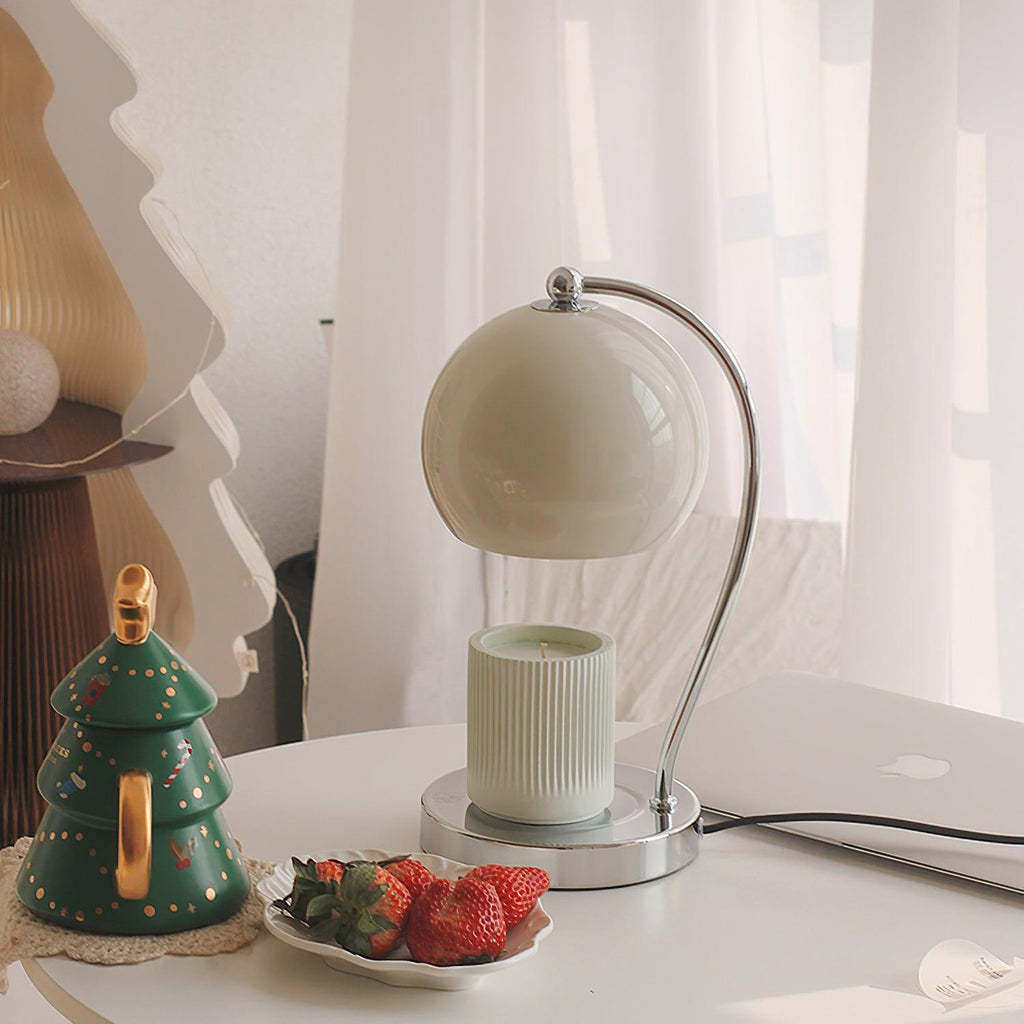 Metal Dennie Warmer Lamp, Bedside Table Lamp, detail 16