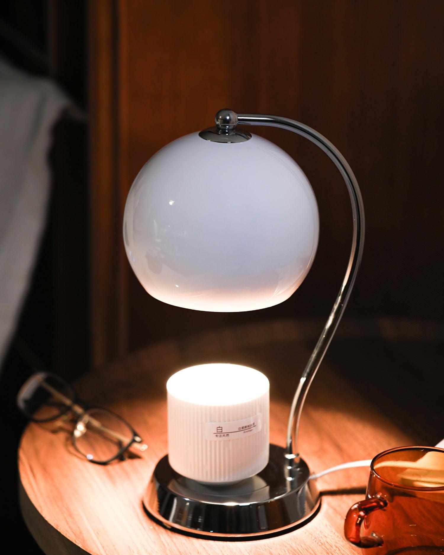 Metal Dennie Warmer Lamp, Bedside Table Lamp, detail 24