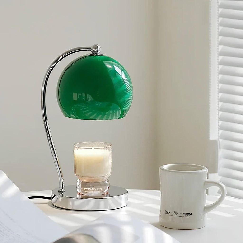Metal Dennie Warmer Lamp, Bedside Table Lamp, detail 2
