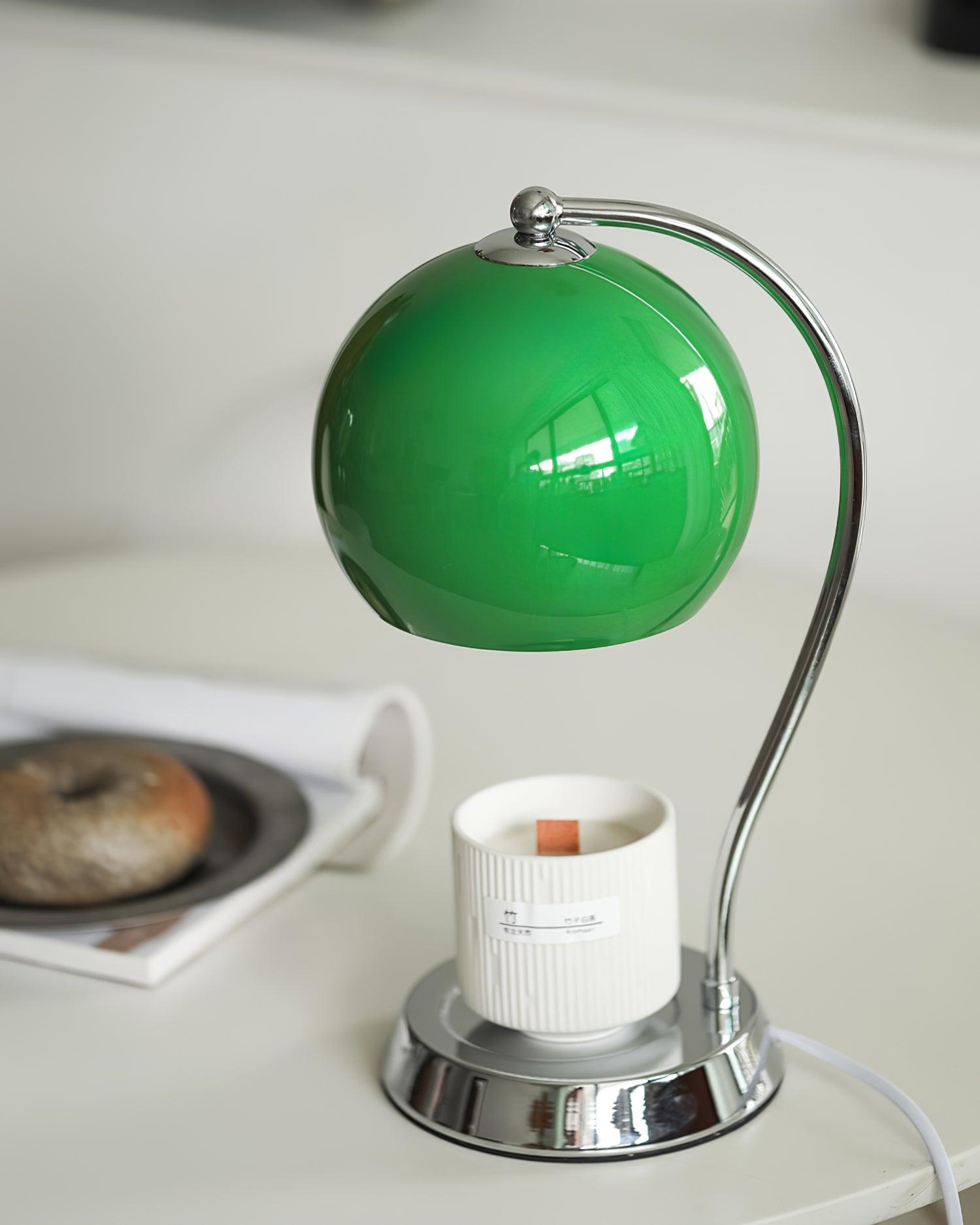Metal Dennie Warmer Lamp, Bedside Table Lamp, detail 9