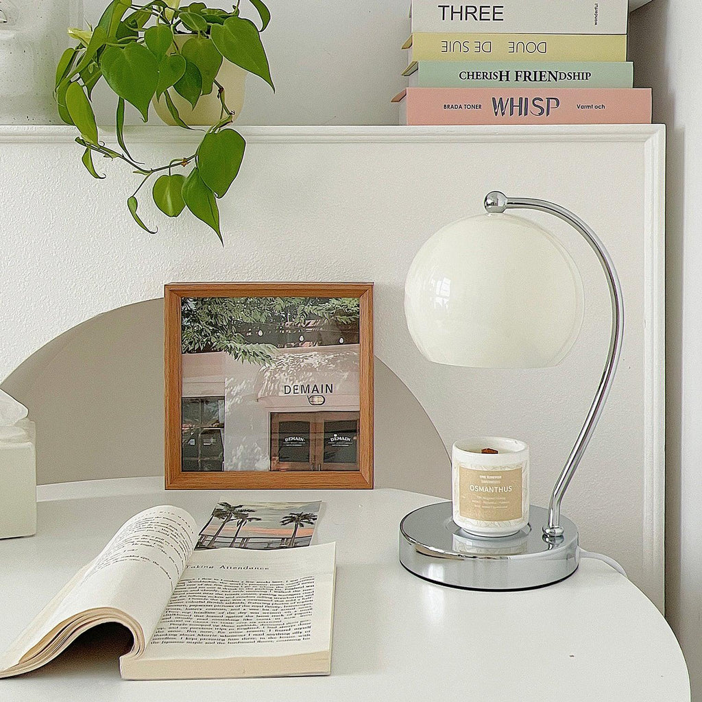 Metal Dennie Warmer Lamp, Bedside Table Lamp, detail 12