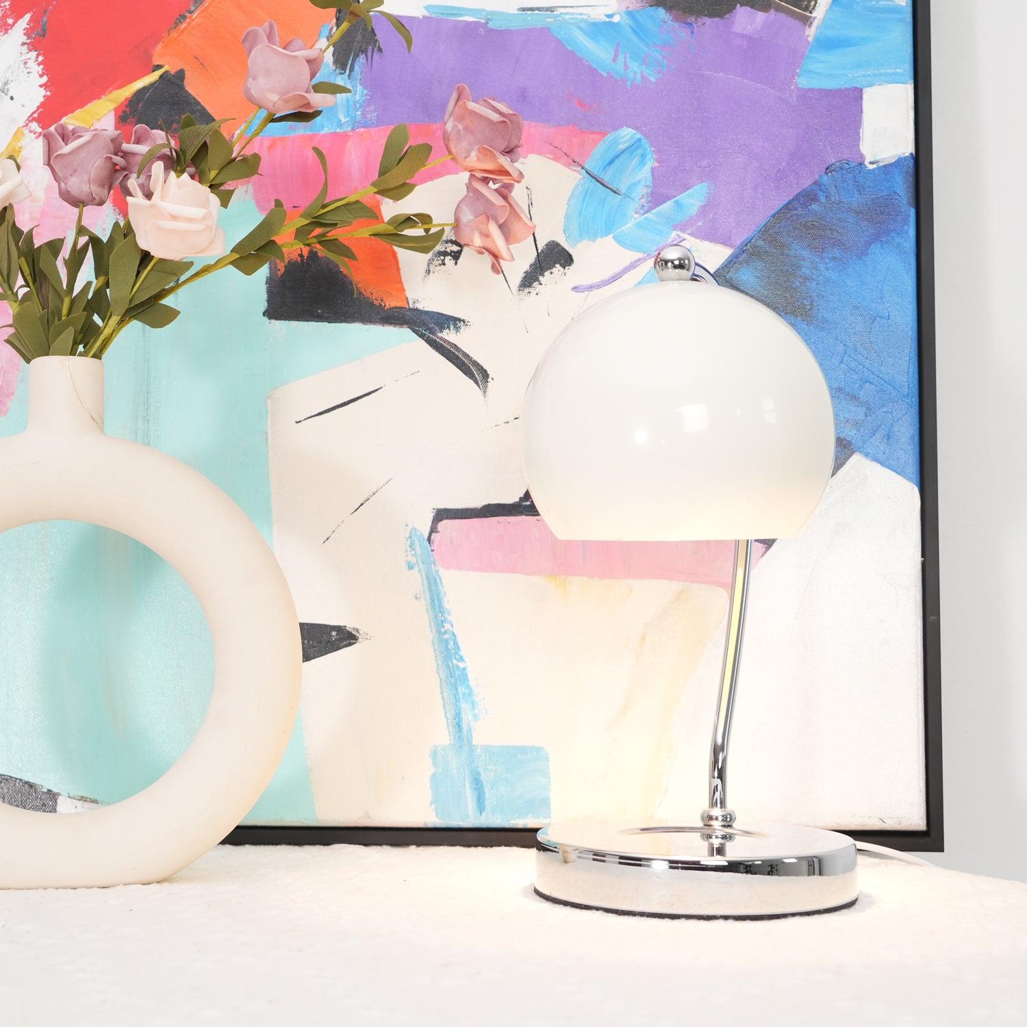 Metal Dennie Warmer Lamp, Bedside Table Lamp, detail 28