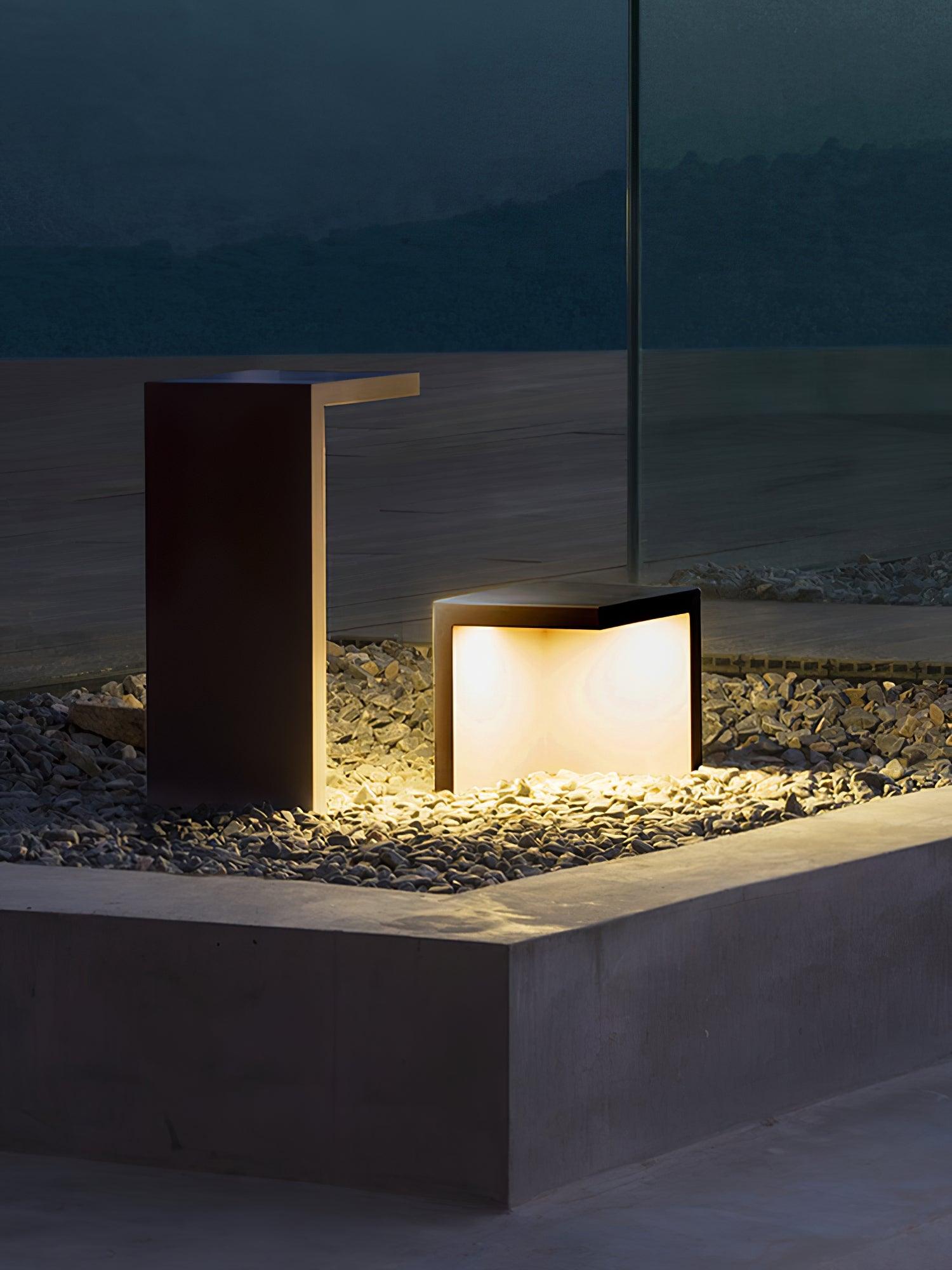 Acrylic Desk Chair Garden Light, Outdoor Wall Light, detail 4