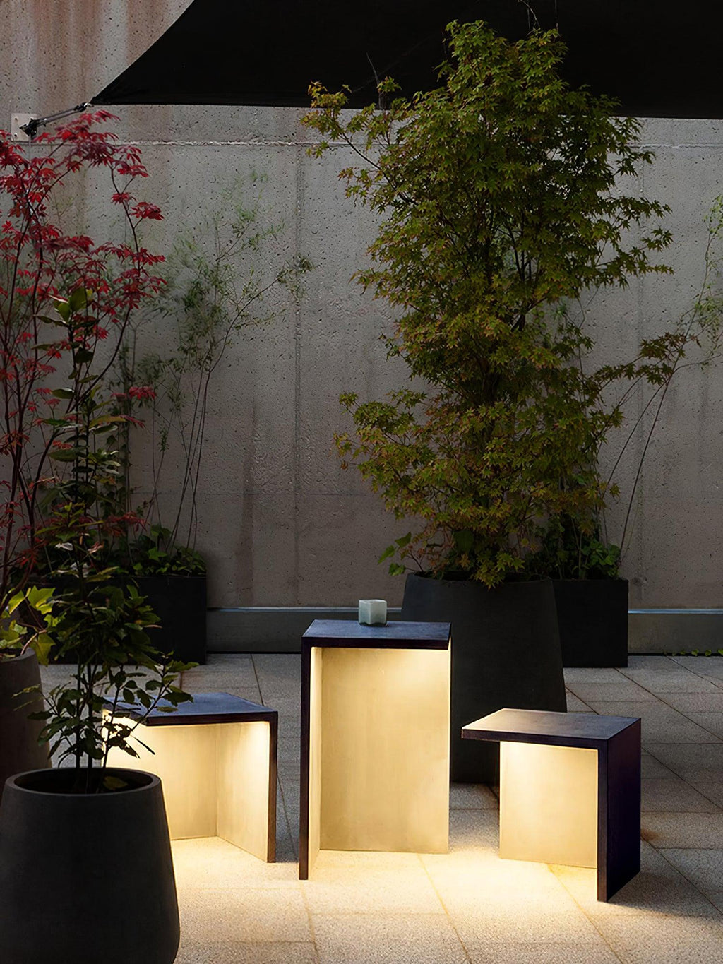 Acrylic Desk Chair Garden Light, Outdoor Wall Light, detail 6