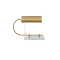 Dexter Desk Light, Bedside Table Lamp, Metal, ∅ 13.8″ x H 11.8″