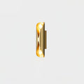 Diamonds Brass Wall Light, Hardwired Wall Sconce, Dia 5.5cm x H 23cm