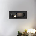 Contemporary LED Reading Light Bedside Reading Light, Hardwired Wall Sconce, Aluminum alloy, Dia 19cm x H 8cm