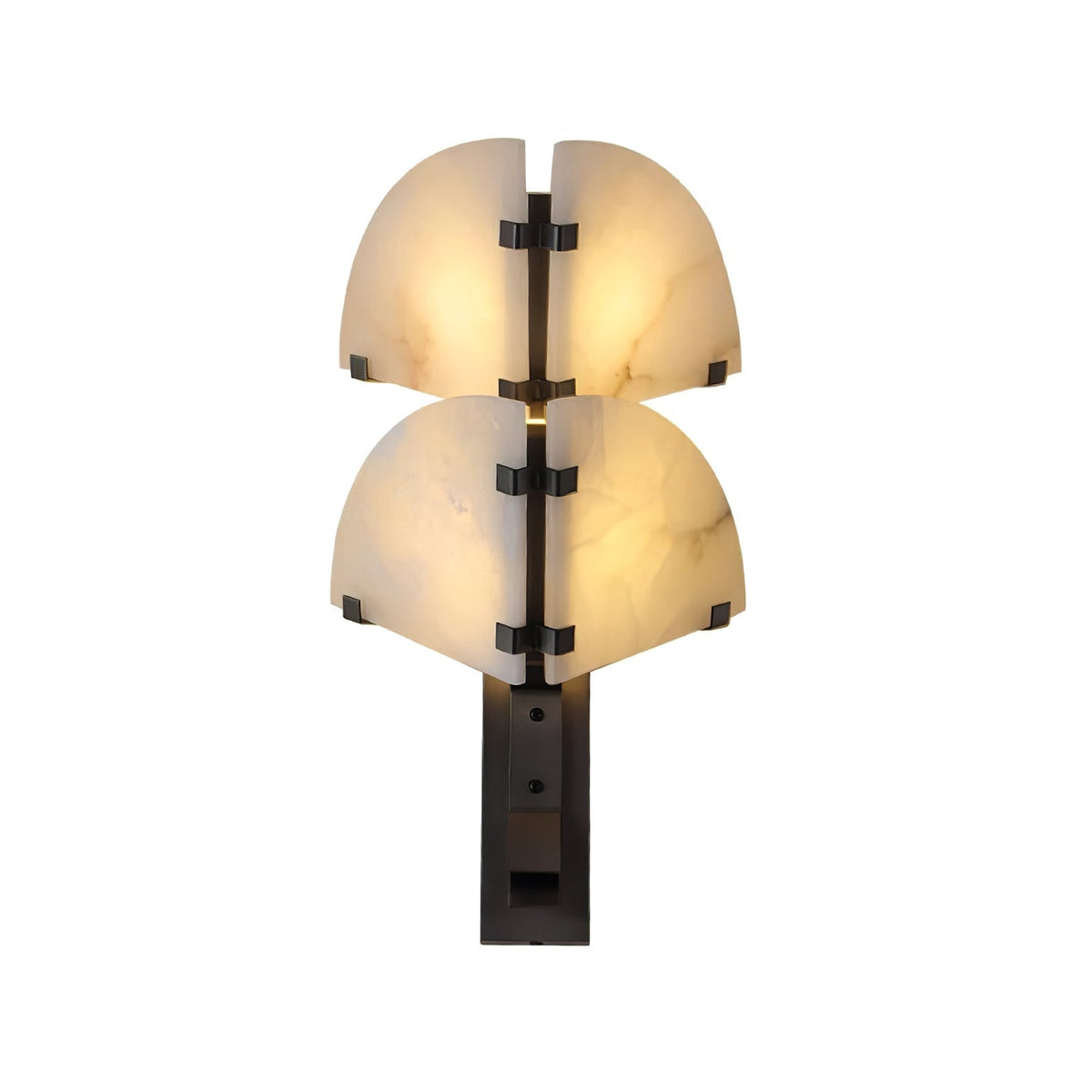 Dione Alabaster Wall Light, Hardwired Wall Sconce, detail 12