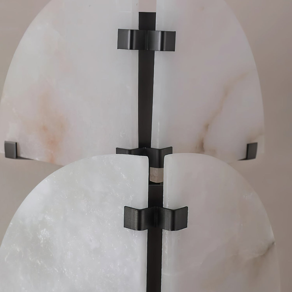 Dione Alabaster Wall Light, Hardwired Wall Sconce, detail 10