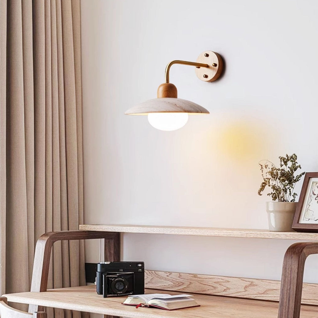 Dome Arm Wall Light, Hardwired Wall Sconce, detail 2