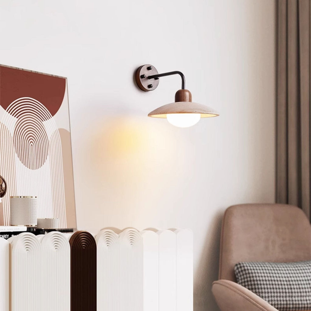 Dome Arm Wall Light, Hardwired Wall Sconce, detail 5