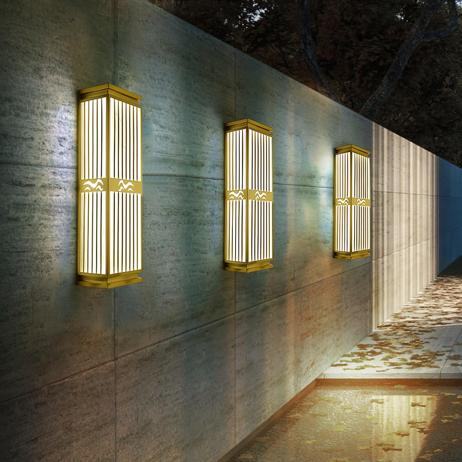 Doots Exterior Wall Light, Outdoor Wall Light, detail 4