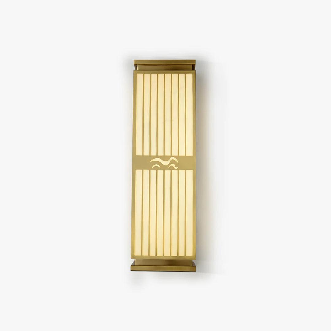 Doots Exterior Wall Light, Outdoor Wall Light, Metal, L 7.1″ x W 4.7″ x H 23.6″