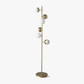 Glass Doppler LED Tree Lamp, Bedside Table Lamp, Iron, Dia 33cm x H 162 cm