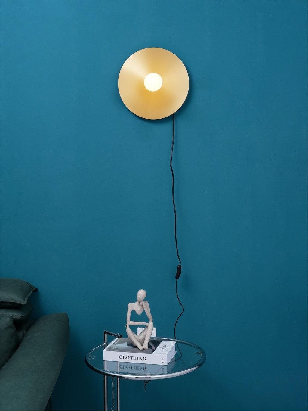 Dot Sconce Wall Light, Plug-In Wall Sconce, detail 14