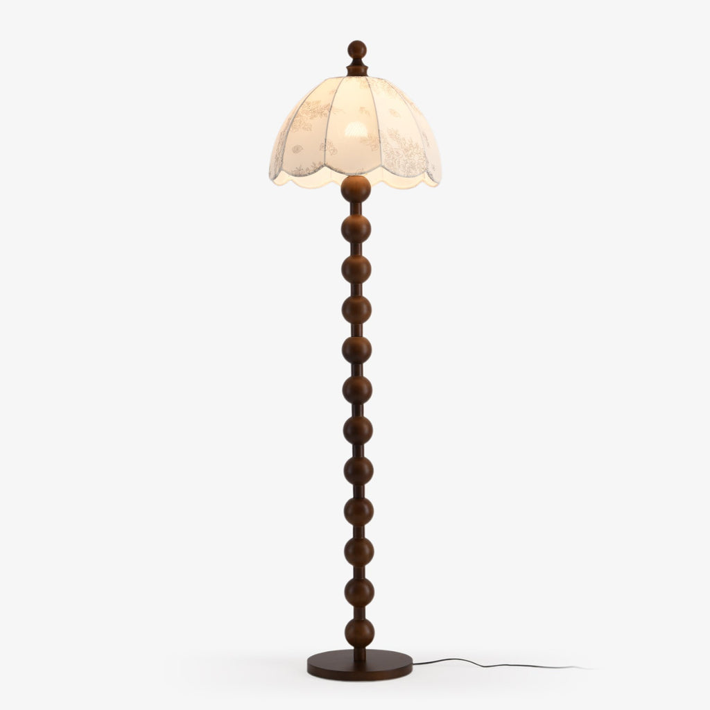 Dottie Belle Floor Light, Floor Lamp, Fabric, Dia 45cm x H 162cm