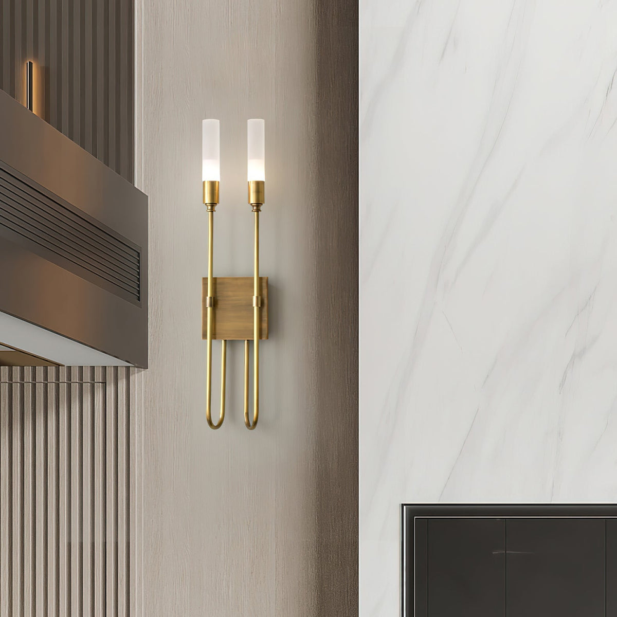 Double Arrow Wall Light, Hardwired Wall Sconce, detail 19