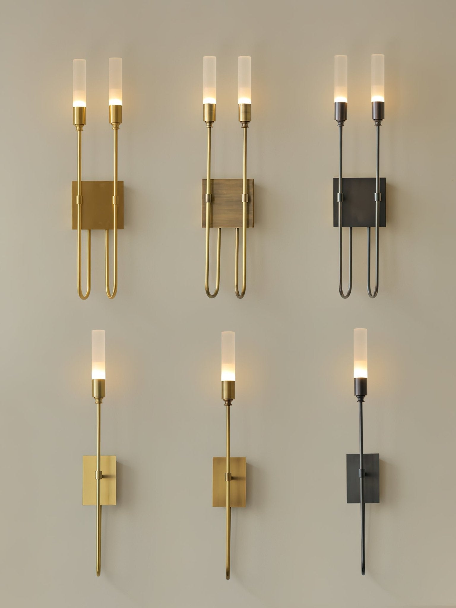 Double Arrow Wall Light, Hardwired Wall Sconce, detail 3