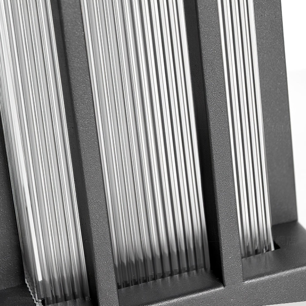 Double Axis Exterior Post Lamp, Outdoor Wall Light, detail 11