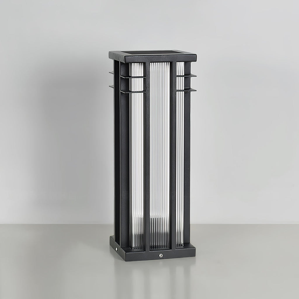 Double Axis Exterior Post Lamp, Outdoor Wall Light, detail 13