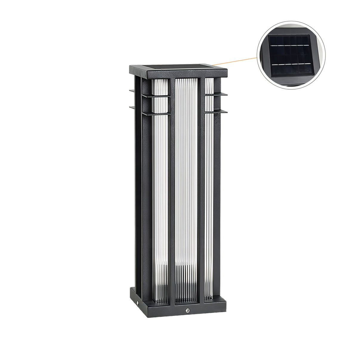 Double Axis Exterior Post Lamp, Outdoor Wall Light, detail 19