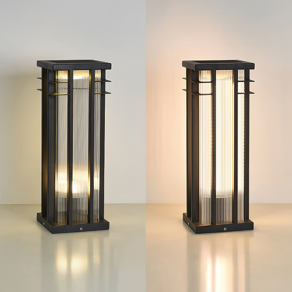 Double Axis Exterior Post Lamp, Outdoor Wall Light, detail 15
