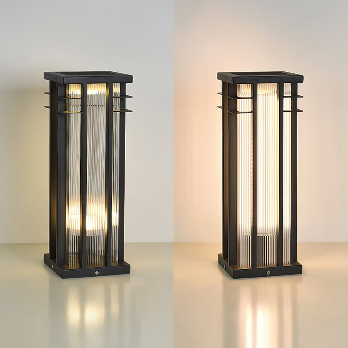 Double Axis Exterior Post Lamp, Outdoor Wall Light, detail 15