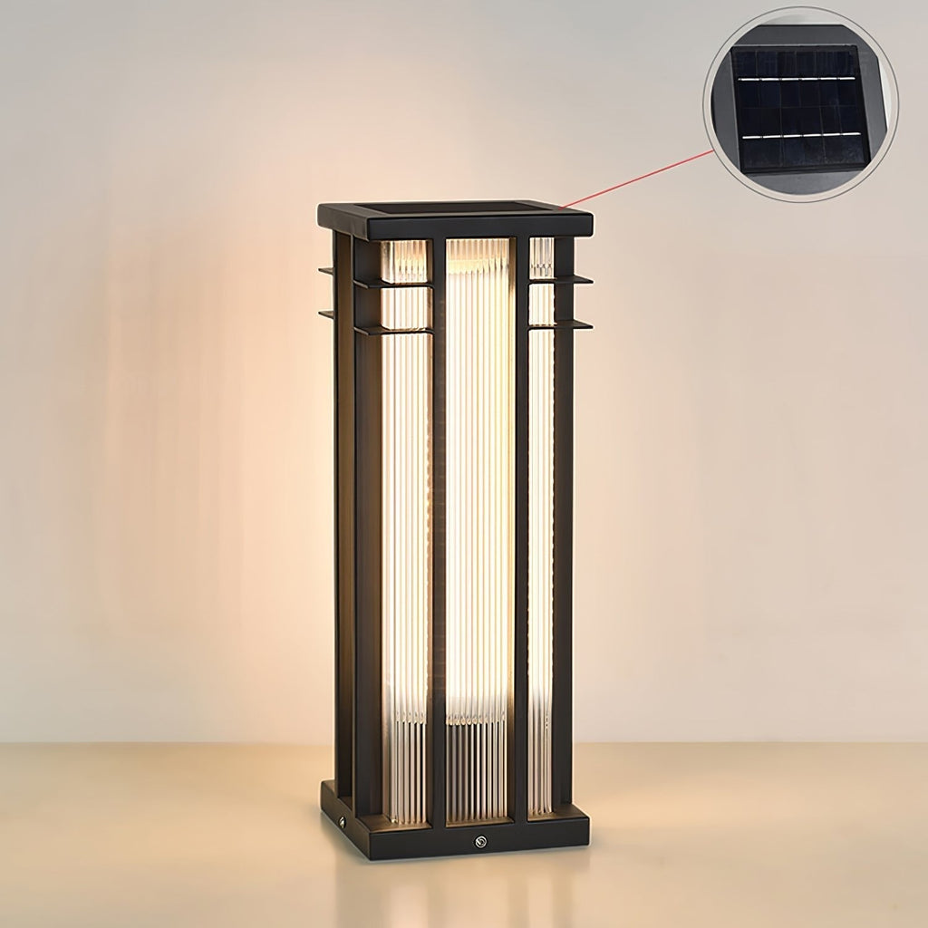 Double Axis Exterior Post Lamp, Outdoor Wall Light, detail 16