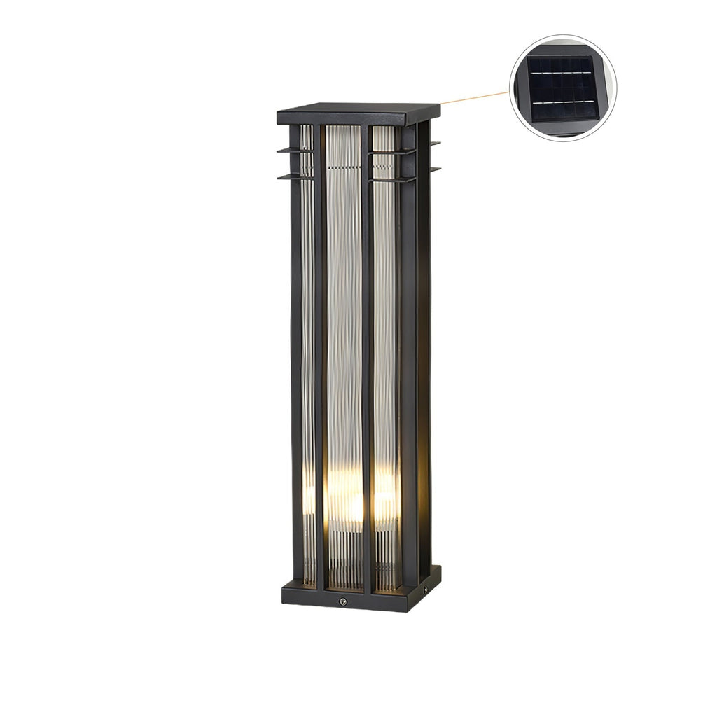 Double Axis Exterior Post Lamp, Outdoor Wall Light, detail 17