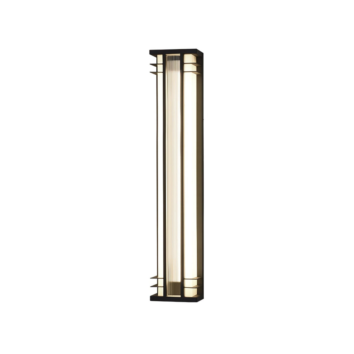 Double Axis Exterior Wall Light - L 16cm x W 12cm x H 35cm Stainless steel, Outdoor Wall Light, detail 33