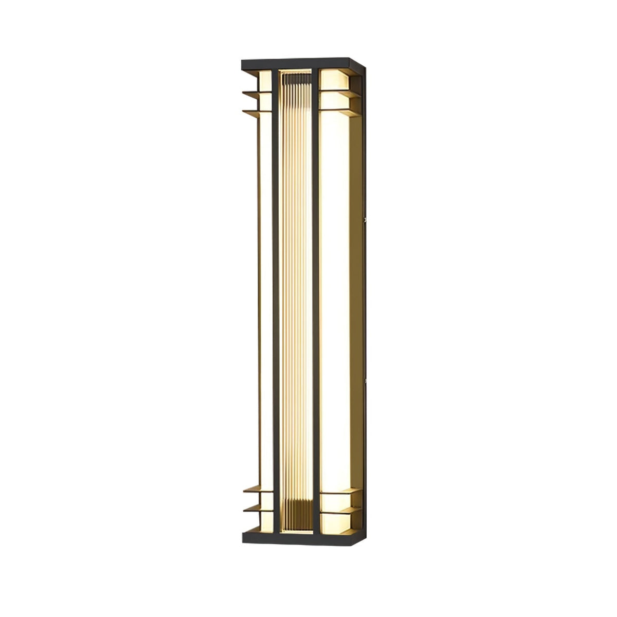 Double Axis Exterior Wall Light - L 16cm x W 12cm x H 35cm Stainless steel, Outdoor Wall Light, detail 22
