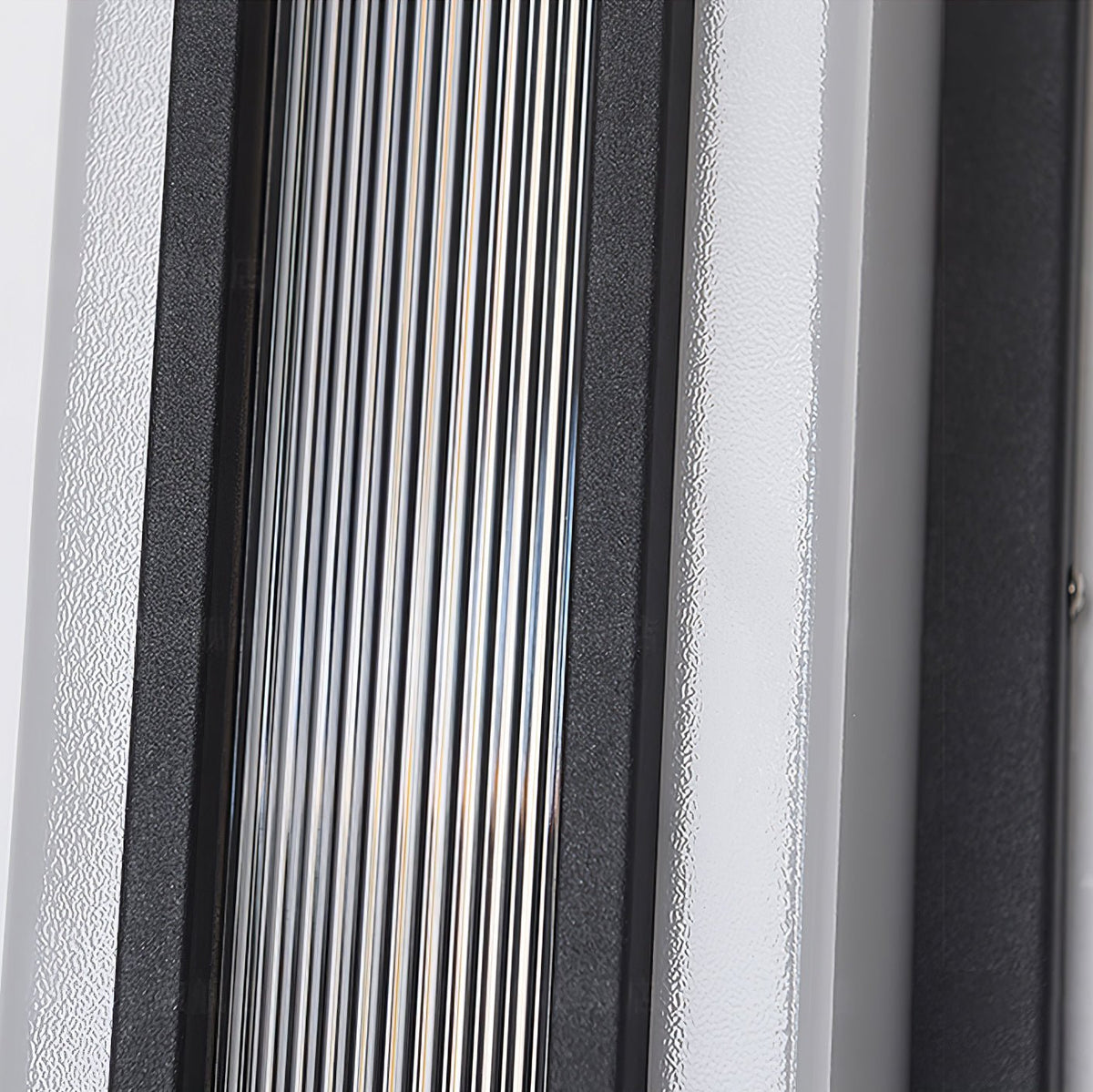 Double Axis Exterior Wall Light - L 16cm x W 12cm x H 35cm Stainless steel, Outdoor Wall Light, detail 24