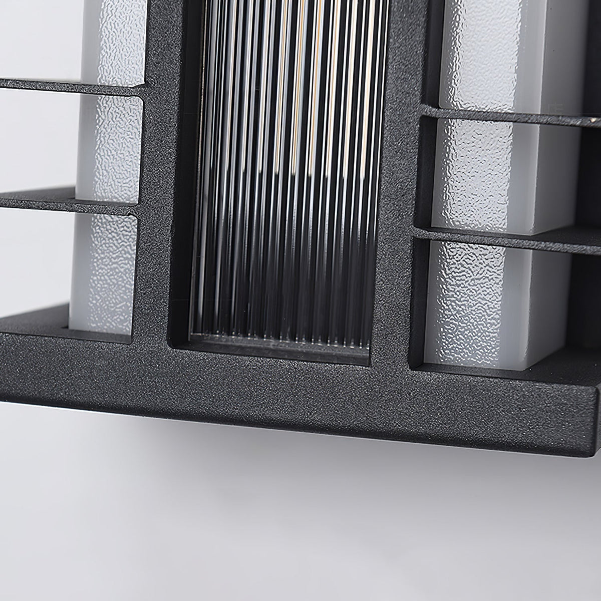 Double Axis Exterior Wall Light - L 16cm x W 12cm x H 35cm Stainless steel, Outdoor Wall Light, detail 26