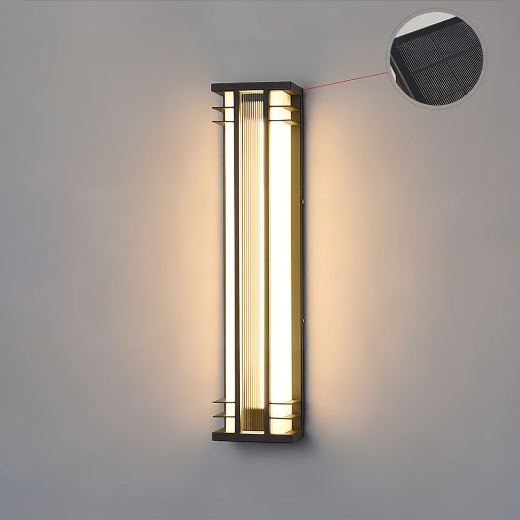 Double Axis Exterior Wall Light - L 6.3 x W 4.7 x H 13.8 Stainless steel, Outdoor Wall Light, detail 10