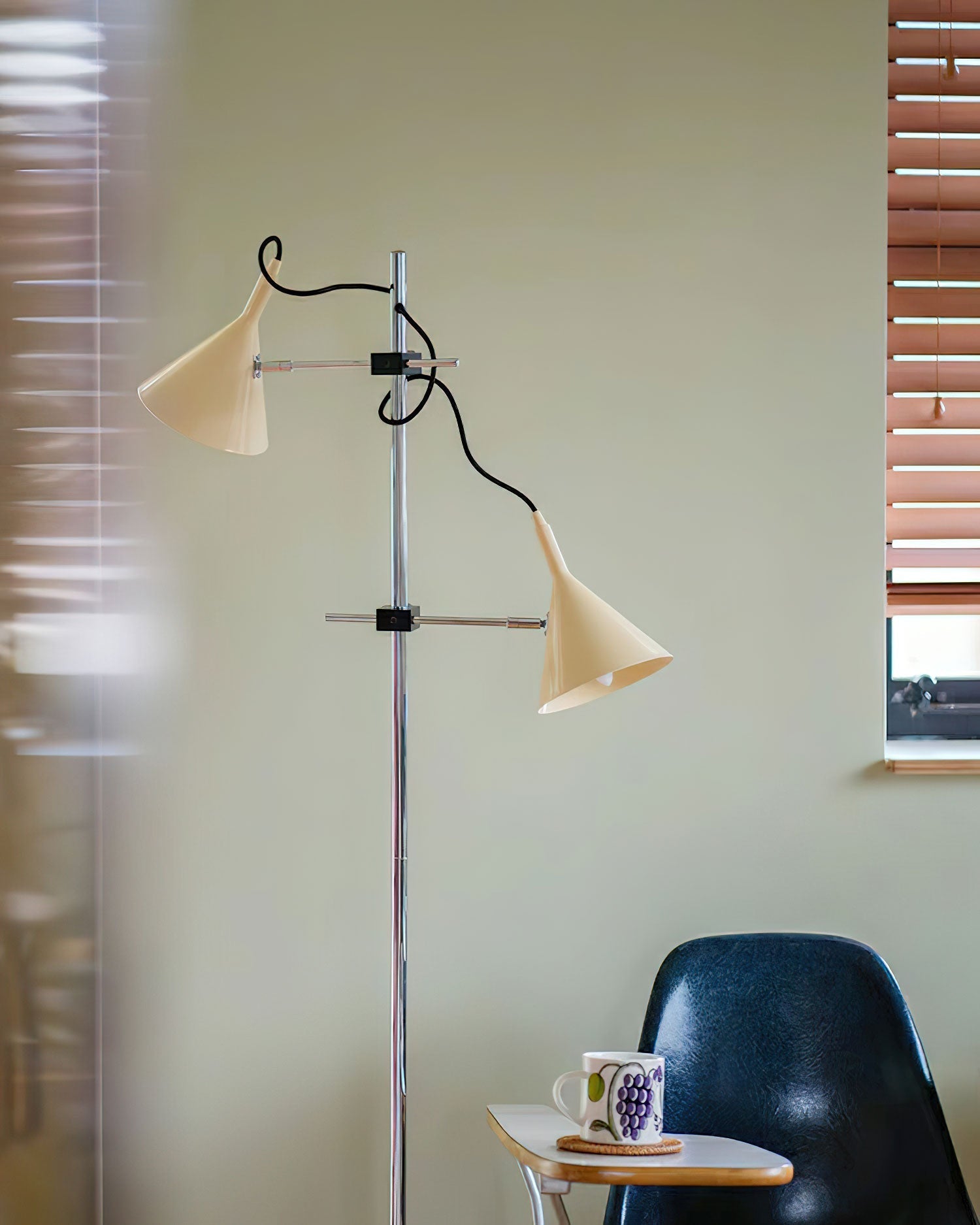 Double Bar Floor Light 9.8", Floor Lamp, detail 8