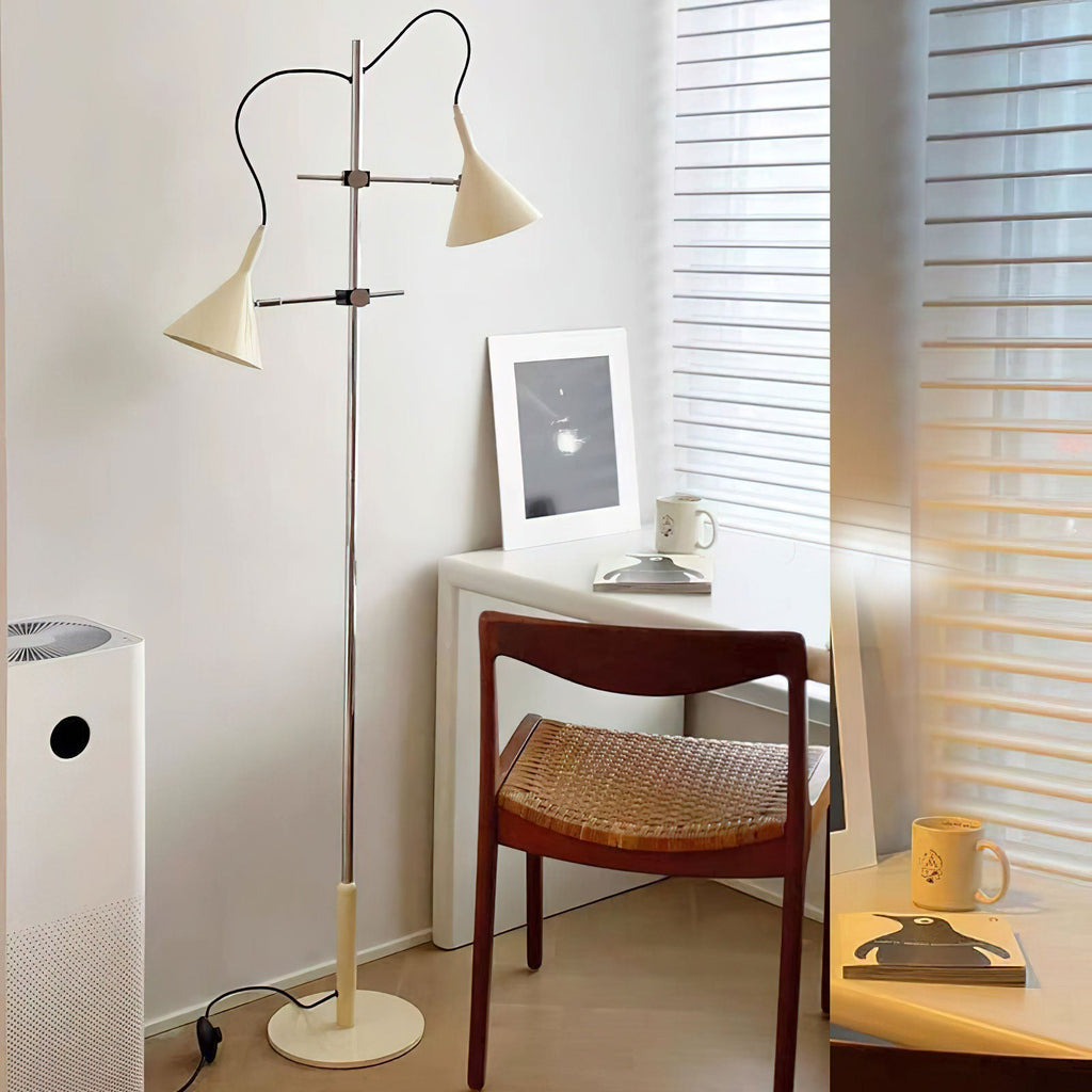 Double Bar Floor Light 9.8", Floor Lamp, detail 5