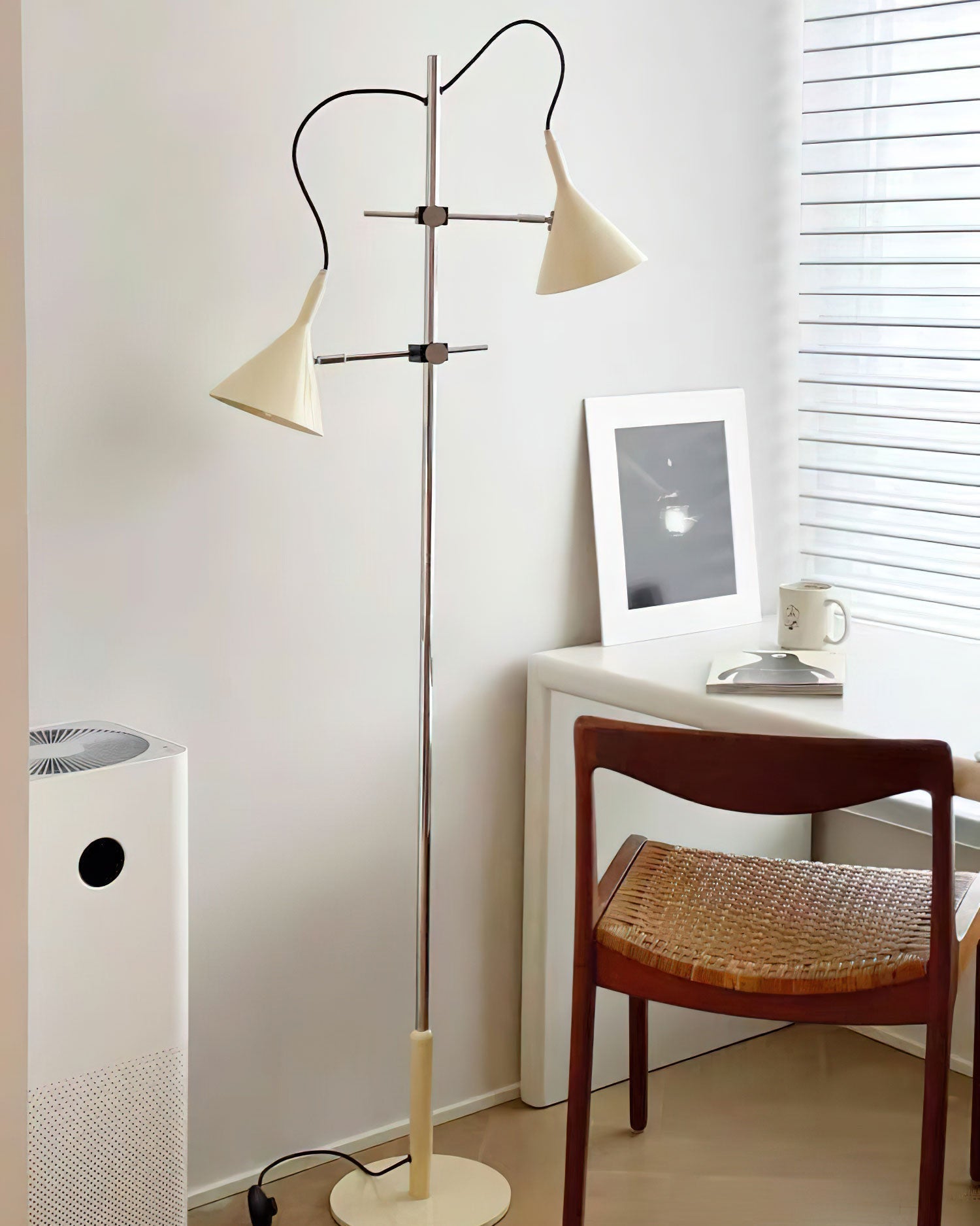 Double Bar Floor Light 9.8", Floor Lamp, detail 16