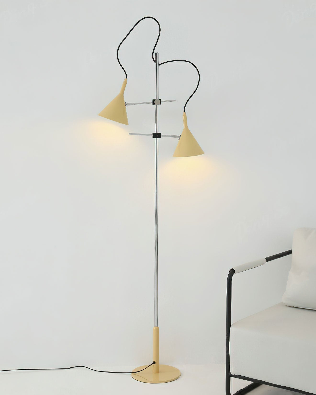 Double Bar Floor Light 9.8", Floor Lamp, detail 18