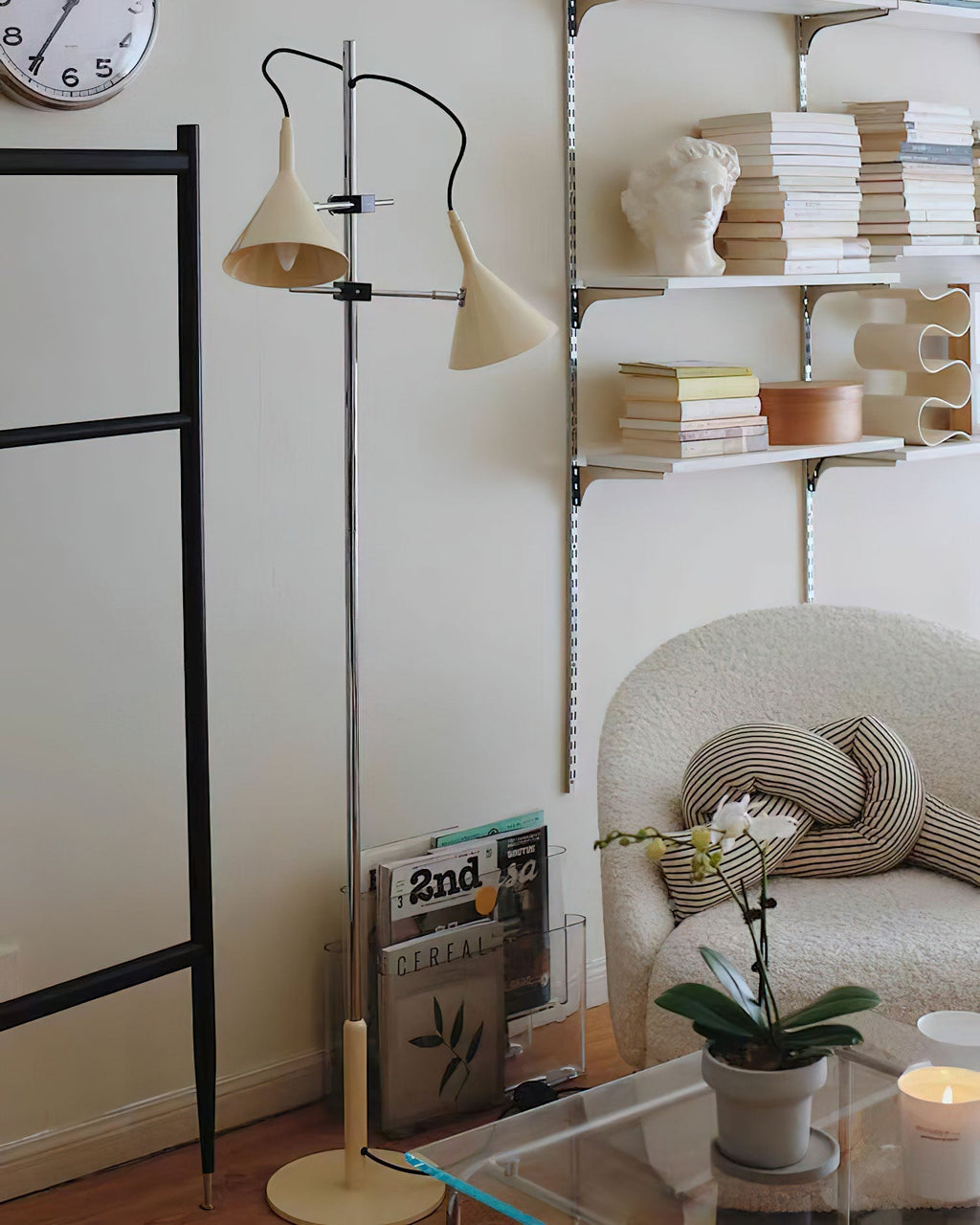 Double Bar Floor Light 9.8", Floor Lamp, detail 20