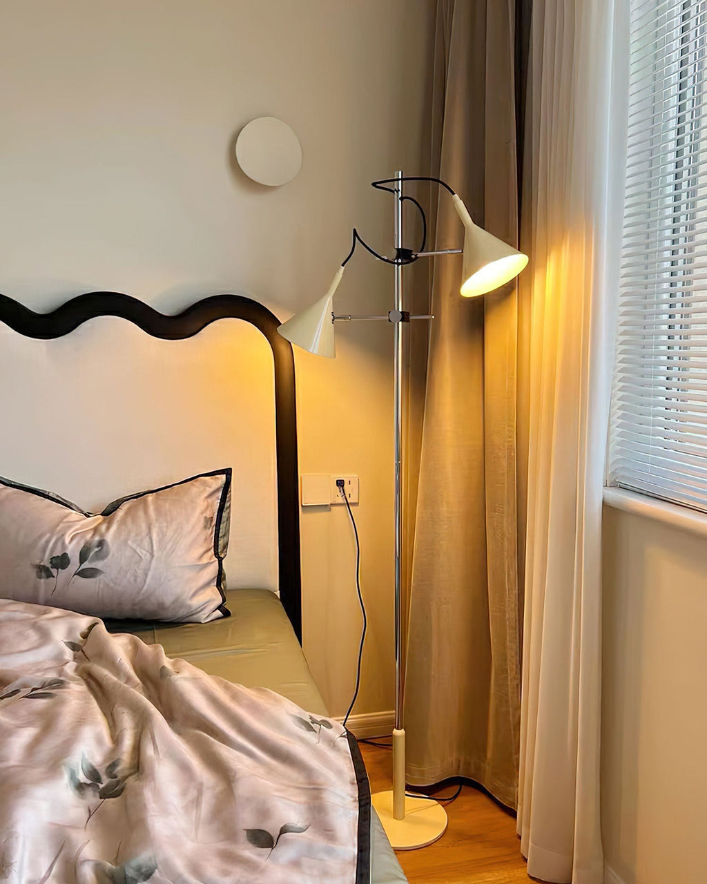 Double Bar Floor Light 9.8", Floor Lamp, detail 10